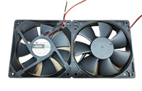Ventilateur de refroidissement silencieux à haut débit d'air JEEK 12025 120x120x25mm 12V 0.48A 2800 tr/min pour la ventilation des racks de serveurs et des boîtiers PC