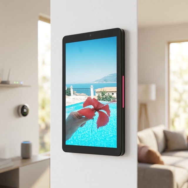 8 Inch Intelligent Smart Home Control Device RK3399 LED Light Home Automation Display Tablet Touch Screen Tablet