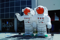 Publicité personnalisée dessin animé géant Gonflables astronaute énorme mascotte