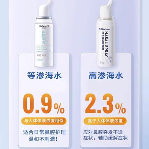 Spray Nasal Haier Novo para Adultos y Niños, Spray Nasal de Cloruro de Sodio de Agua de Mar Hipertónica - Product Image 1