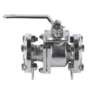 Vanne à bille de haute qualité anti-corrosion SCS13 + FEP/<span class=keywords><strong>PFA</strong></span>/PTFE avec bride, vanne à bille doublée de fluor - Product Image 2