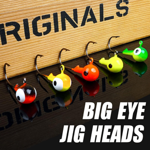75 leurres de pêche à tête de jig ronde assortis, hameçons pour la pêche au bar, à la truite, au crappie et au walleye - Product Image 6