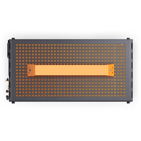 Boîtier PC JONSBO Z20 de bonne qualité, version en verre trempé orange/noir, compatible avec les refroidisseurs 240AIO H160mm, carte mère M-ATX