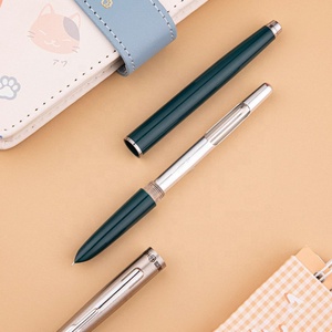 Old Classic <strong>HERO</strong> 007 Oblique Metal Fountain <strong>Pen</strong> Stainless Steel Tip 0.5mm Writing Width for Writing Students Finance - Product Image 5