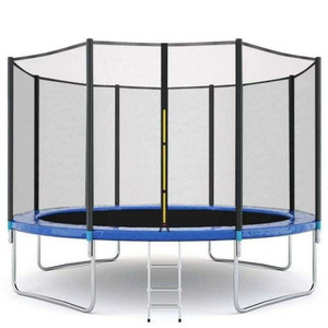 Trampolín Plegable de PVC <span class=keywords><strong>Sunsky</strong></span> para Adultos y Niños - Tamaño de Marco de 8/10/12 Pies con Red Protectora - Product Image 1