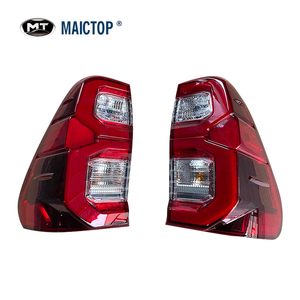 Maictop Facelift Grille de pare-chocs avant <span class=keywords><strong>GR</strong></span> <span class=keywords><strong>Sport</strong></span> Style pour <span class=keywords><strong>Hilux</strong></span> Revo Rocco 2016- 2021 Upgrade <span class=keywords><strong>2023</strong></span> - Product Image 5