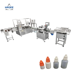 Machine de remplissage de gouttes ophtalmiques vitaminées pour flacons de 5 ml, 10 ml, 15 ml, machine de remplissage de gouttes ophtalmiques en plastique avec machine d'étiquetage - Product Image 5