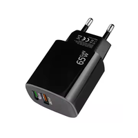 Pas cher prix US/EU Plug Charge rapide Type C chargeur boîte Charge rapide 65W USB chargeur de téléphone portable pour téléphone portable