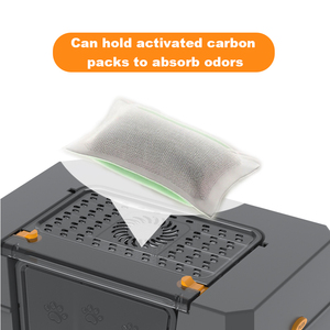 Caja de Arena para Gatos de Acero Inoxidable, Extra Grande, Resistente, con Control de Olores, para Interiores, Precio de Fábrica, Alta Calidad - Product Image 4