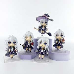 BJ Anime 5 unids/set bruja errante el viaje de Elaina Anime periférico adornos de escritorio versión Q figuras - Product Image 5