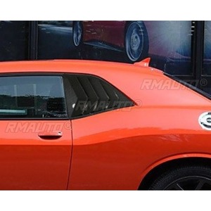 For Dodge Challenger Car Side Rear <b>Window</b> Louver Shutter <b>Cover</b> Body Kit Car Accessories - Product Image 3