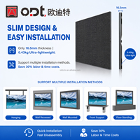 Écran LED 4K UHD P1.25 à pas fin pour intérieur, mur vidéo couleur SMD pour salle de conférence, haute fréquence de rafraîchissement, service frontal, 500 cd