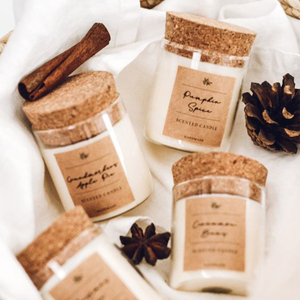 Aikun trang trí nội thất sang trọng nhãn hiệu riêng gốm Jar sáp đậu nành nến thơm/candlels cho món quà giáng sinh - Product Image 3