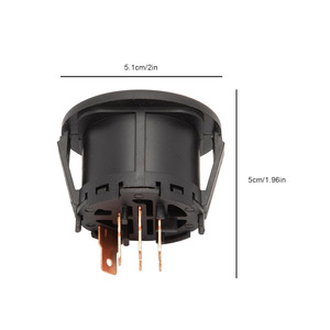 Interruptor de encendido YD de 3 posiciones y 6 pines para piezas de cortacésped Cub Cadet MTD Troy Bilt - Product Image 2