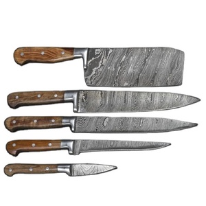 Ensemble de couteaux de chef en acier inoxydable écologiques certifiés EEC faits à la main par MERY KNIVES - Product Image 1