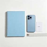 Carnet à spirale personnalisé, papier FSC 120 g/m², logo personnalisé en feuille d'argent, journal à spirale directement de l'usine pour l'école et le bureau