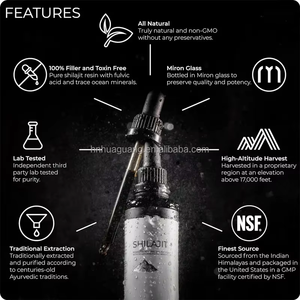 Pure vloeibare Shilajit uit de Himalaya |   Bevordert energie, geheugen en de gezondheid van de botten - Product Image 3
