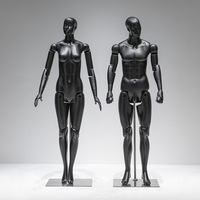 Mannequin robotique unisexe sans tête pour présentation de bijoux, modèle sportif, pose debout, articulations mobiles, en fibre de verre, pour adultes