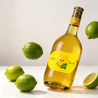 BARAKA Vin Doux Mélangé Menthe Citron Moscato, 750ml, Commande en Gros, Direct Usine, Idéal pour les Bars, Restaurants et Magasins