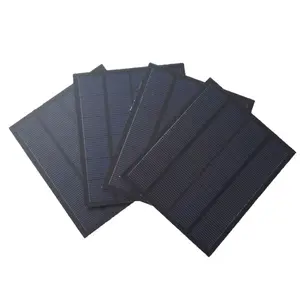 Personalizar 1w 1,5 w 2w 2,5 w 3w 5w 5v 6v 12v mini panel solar flexible