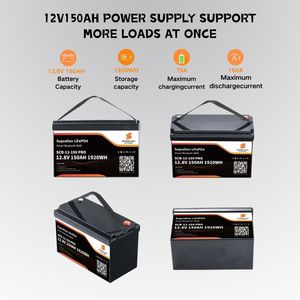 Bateria LiFePO4 12V150Ah da UE, Ciclos Profundos, Bateria de Lítio Durável para RVs Grandes e Energia para Viagens Off-Grid - Product Image 5