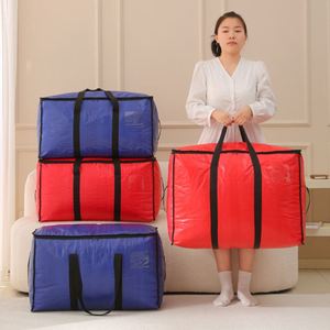 Sac de rangement en gros pour vêtements et couvertures, avec grandes poignées, sac de déménagement robuste pour optimiser l'espace - Product Image 3