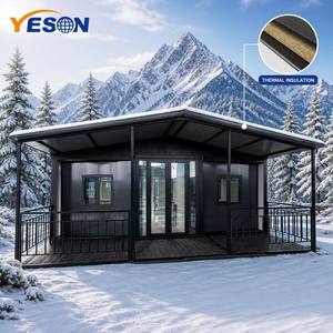 Maison conteneur mobile extensible Yeson avec roues, prête à l'emploi, préfabriquée et modulaire pour la vie <span class=keywords><strong>en</strong></span> camping-car au Australie - Product Image 1