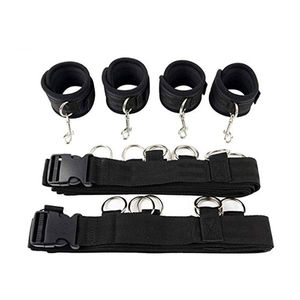 Múltiples círculos de cinturón de encuadernación coqueteo juguete <span class=keywords><strong>Dbsm</strong></span> vendaje en zigzag cama con mano y pie para pareja Sm juguetes sexuales - Product Image 3