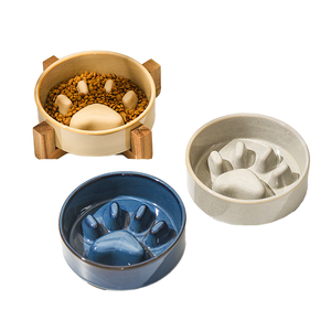 Cuenco <span class=keywords><strong>de</strong></span> comida para mascotas <span class=keywords><strong>de</strong></span> cerámica Premium <span class=keywords><strong>de</strong></span> <span class=keywords><strong>venta</strong></span> directa, portátil, elevado para gatos pequeños, <span class=keywords><strong>perros</strong></span>, tamaño pequeño, a prueba <span class=keywords><strong>de</strong></span> fugas para exteriores - Product Image 3