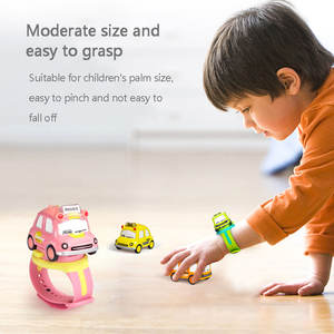 Reloj de muñeca eléctrico para niños, Mini coche de Control remoto de bolsillo, juguete de aleación - Product Image 6