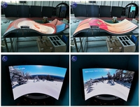 Écran LED dôme 3D Fulida P1.25 8K Ultra HD sans soudure pour intérieur, montage flexible pour la vente au détail et les expositions