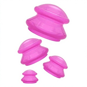 Juego de Ventosas de Silicona Profesional, Terapia de Succión al Vacío, Ventosas de Masaje <span class=keywords><strong>para</strong></span> el Cuerpo y la Cara, Alivio del Dolor Muscular, Reducción de Celulitis - Product Image 4