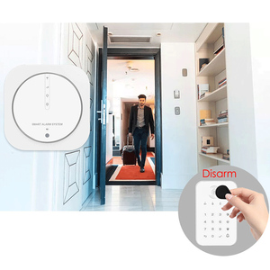 Tuya inalámbrico inteligente hogar Oficina seguridad alarma sistema antirrobo WiFi GSM APP Control batería Alexa Google Home Compatible - Product Image 4