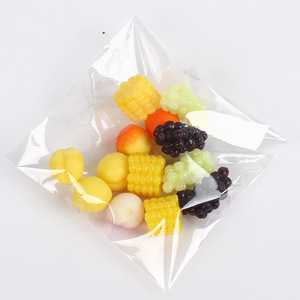 TPR simulated <b>miniature</b> fruit models of grapes, peaches, and corn; soft and elastic; DIY edible toy for squeezing and playing - Product Image 4