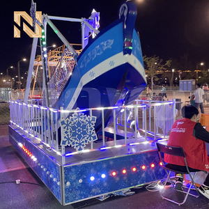 Manège Thème Neige : Bateau <span class=keywords><strong>Pirate</strong></span> 8-12 Places pour Centres Commerciaux Intérieurs et Extérieurs, Fêtes Foraines - Product Image 3