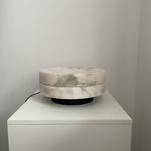 Atotalof Chinese Style Marble <b>Table</b> Lamp E27 LED 220V Switch Control For Bedroom Living Room <b>Study</b> Eye Caring - Product Image 2
