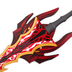 Épée de Yegritte Sanglante de <span class=keywords><strong>Solo</strong></span> <span class=keywords><strong>Leveling</strong></span> de 49 pouces, en métal, non affûtée, accessoire de cosplay, cadeau de collection - Product Image 5