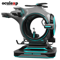 Simulateur de tir VR 2027 Nouveau simulateur de vol 7D, machine de jeu d'arcade de réalité virtuelle pour l'enseignement de la piloteage d'avion, terrain de jeu intérieur 9D pour enfants