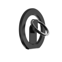 Support de téléphone portable magnétique FY52-D UFO avec anneau, rotation à 360 degrés, léger, fin, super magnétique, pliable