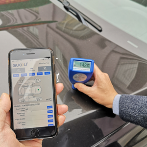 Digitales Lackdickenmessgerät für Autos, Schichtdickenmesser aus Kunststoff, <span class=keywords><strong>Tester</strong></span> der neuen Generation - Product Image 2