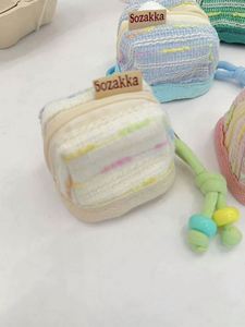 <b>Cute</b> Portable 100% Polyester Foldable Earphone Case Coin <b>Purse</b> Key Jewelry Storage Bag Women Girls Pouch Kawaii Travel Bag - Product Image 2