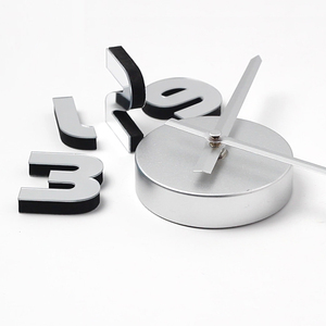 12-20 Inch Đồng Hồ Treo Tường Sang Trọng Từ Trung Quốc Phòng Khách Trang Trí Nội Thất Sticker Acrylic Im Lặng Kỹ Thuật Số Lớn 3d Tự Làm Đồng Hồ - Product Image 4