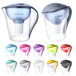Set Regalo <span class=keywords><strong>Caraffa</strong></span> Filtrante per <span class=keywords><strong>Acqua</strong></span> da Supermercato, Brocca Filtrante + Cartucce di Ricambio 3.5L, <span class=keywords><strong>Acqua</strong></span> Potabile Sicura Anti-calcare - Product Image 2