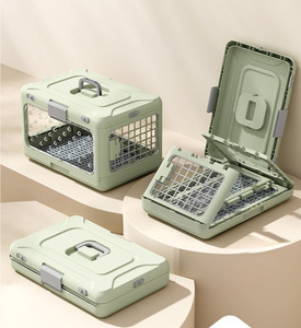 Sac de transport pliable et écologique pour animaux de compagnie avec fenêtres en maille respirante, idéal pour les voyages en extérieur, siège auto et approuvé pour l'avion, grande capacité, toutes saisons, pour chat - Product Image 6
