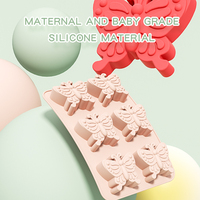 Nouvel Arrivage Usine : Moule à Gâteau en Silicone Antiadhésif Écologique Modèle Papillon, Qualité Alimentaire, Outil de Cuisson DIY, Compatible Four, pour Mousse