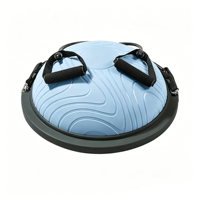 Pelota de Yoga Portátil con Logotipo Personalizado, Engrosada y Antiexplosión, para Fortalecimiento del Core, Pilates, Ejercicio en Casa y Gimnasio, Entrenador de Equilibrio Antideslizante