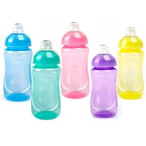 Logo personnalisé sans BPA 300ml 320ml de qualité alimentaire PP Sippy bouteille bouteille d'eau <span class=keywords><strong>anti</strong></span>-chute étanche <span class=keywords><strong>tasse</strong></span> d'<span class=keywords><strong>apprentissage</strong></span> - Product Image 2