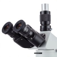AmScope 50X-500X Trinocular Metallurgical Microscope with Polarization
