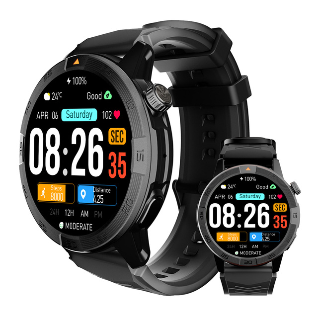 AGM Watch W1 Pro Offline Map GPS 5ATM IP68 Waterproof Smartwatch 5atm Watches Wholesale Smart Smart Watch Smartwatch