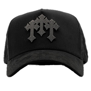 Casquette de baseball en coton tendance de style américain et européen, nouvelle collection, 6 panneaux, ajustable, broderie motif croisé, toutes saisons - Product Image 6
